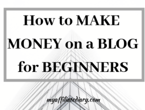 How to make money on a blog for beginners
